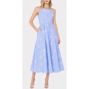 milly bubble pointelle knit midi dress Milly Bubble Pointelle Knit Midi-Dress